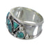 Turquoise Southwest Silver Jewelry Ring Size 6-1/4 AX84668